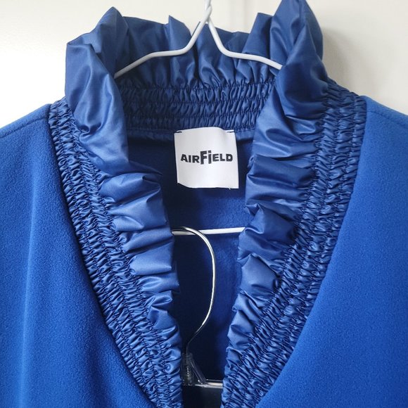 Airfield 2 pc Cobalt Blue Fleece jacket and pants - Picture 2 of 16